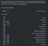 Xbox creative mode: voxel hands for terraforming