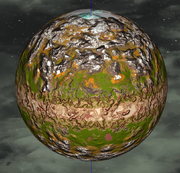 Globe-rendering-alien