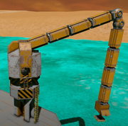 Custom-turret-controller-as-crane