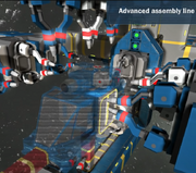 Projector-advanced-assembly-line-2014
