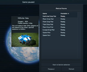 Spawn point screen