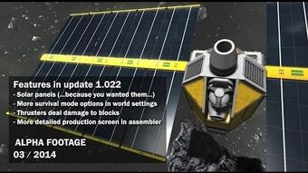 Solar panel space shop engineers