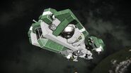 B-60 Bulk Freighter with large Atmospheric Thrusters and small Hydrogen Thrusters