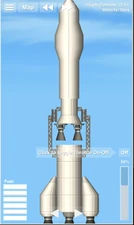 Recreation of the Saturn 6 rocket