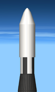 Fairings on a rocket