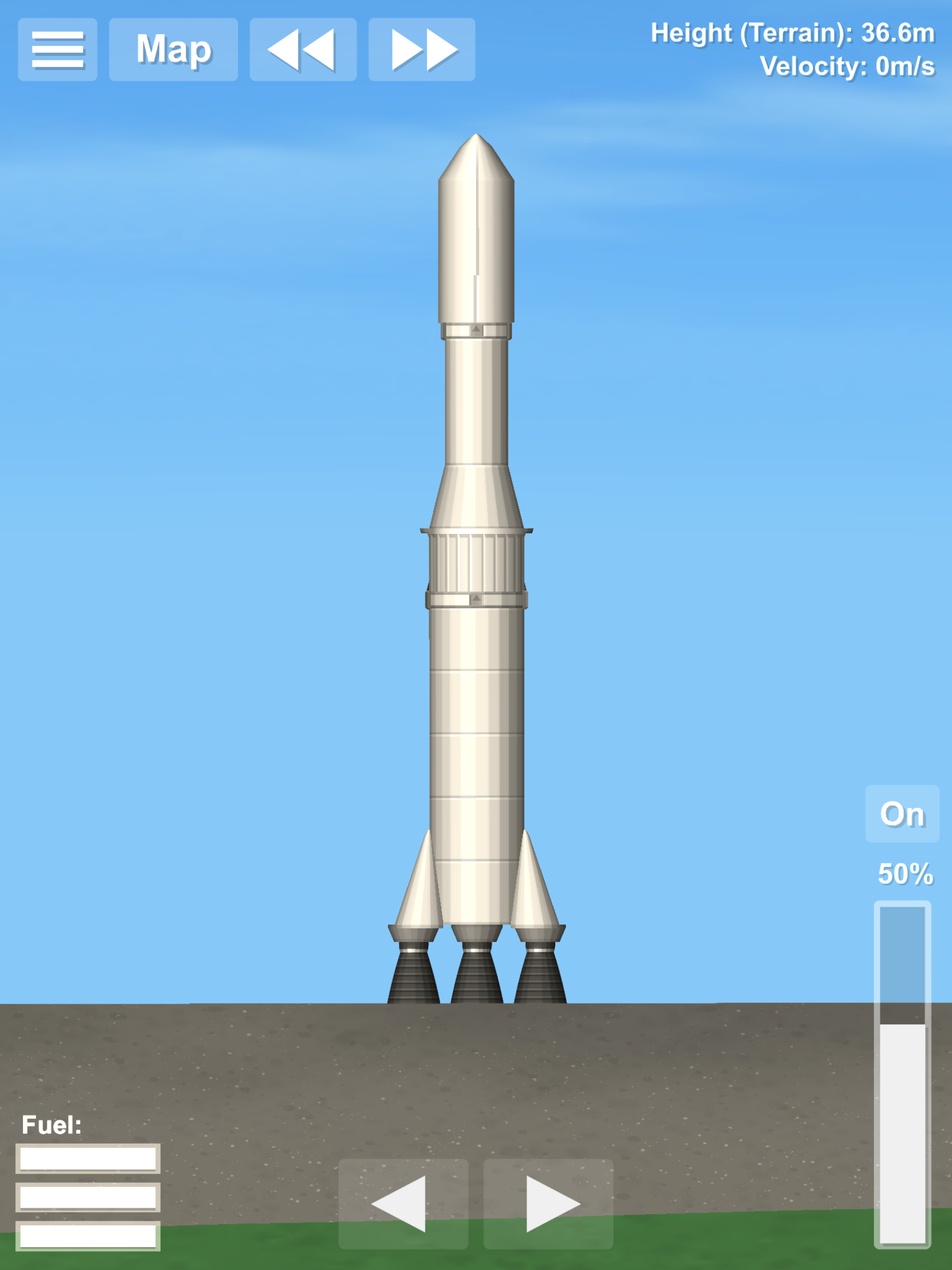 best rocket for space flight simulator