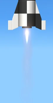 The A7 engine while in-flight.