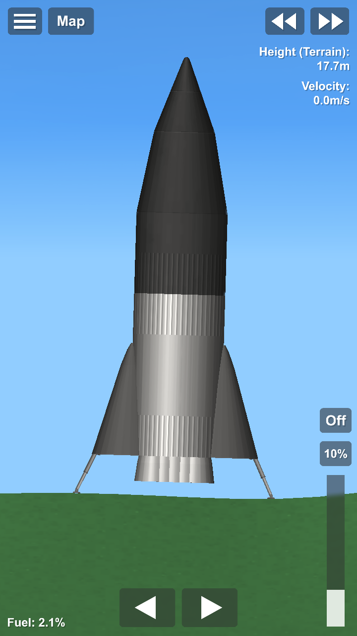 best rocket for space flight simulator