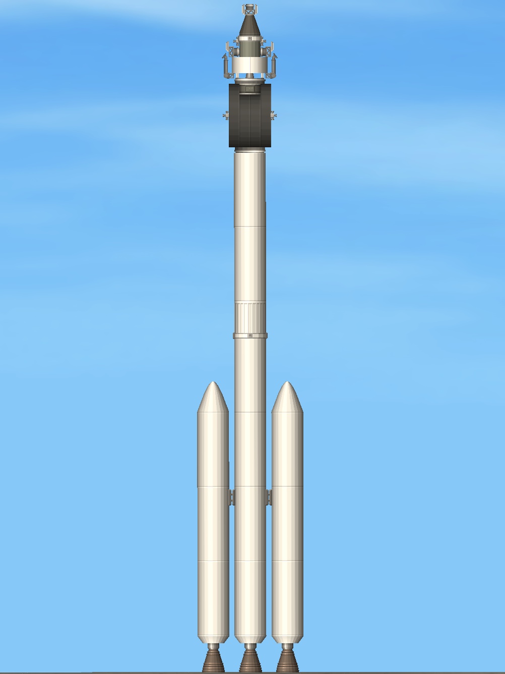 Mars capable Rocket