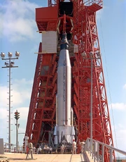 The real-life Atlas LV-3B rocket