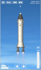 Recreation of the Gemini-Titan rocket
