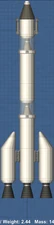 Pluto 1 rocket