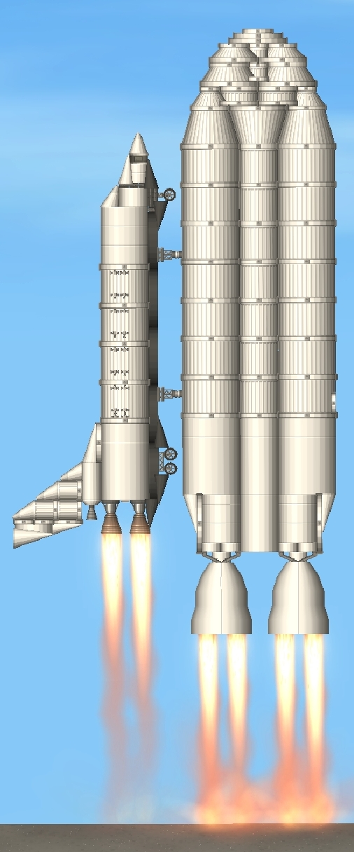 space flight simulator rocket blueprint