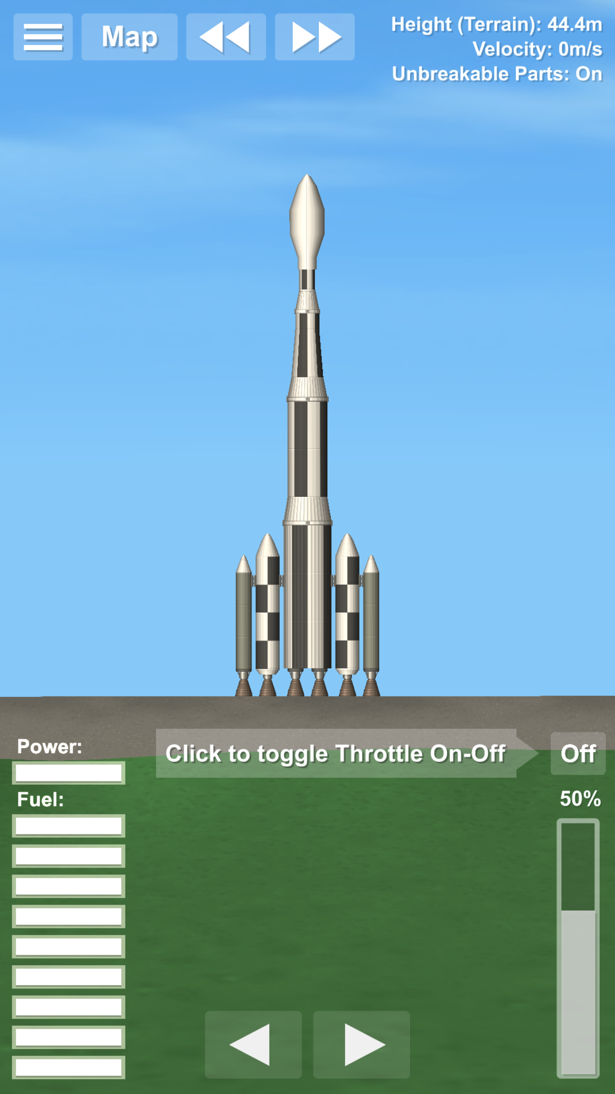 best rocket for space flight simulator