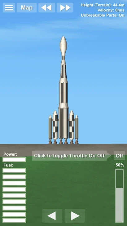An example of a rocket that can go to Jupiter.