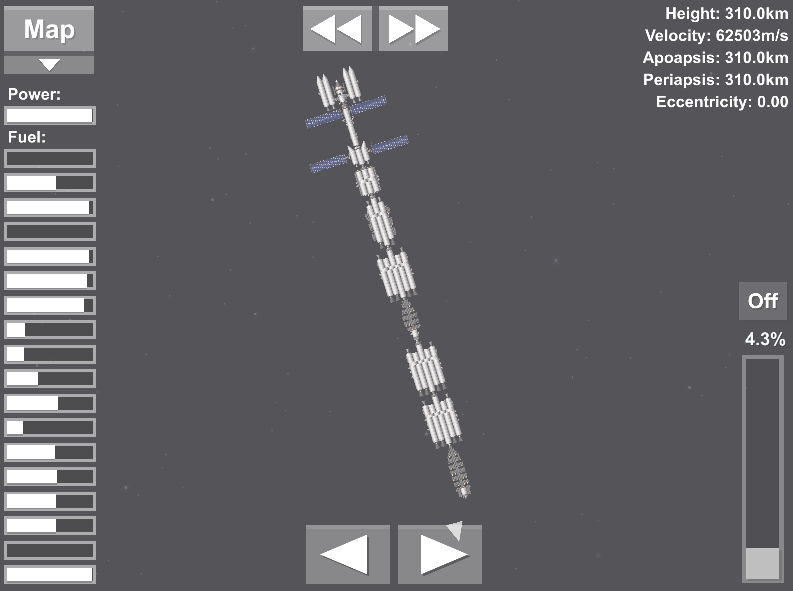 space flight simulator ehen tonturn