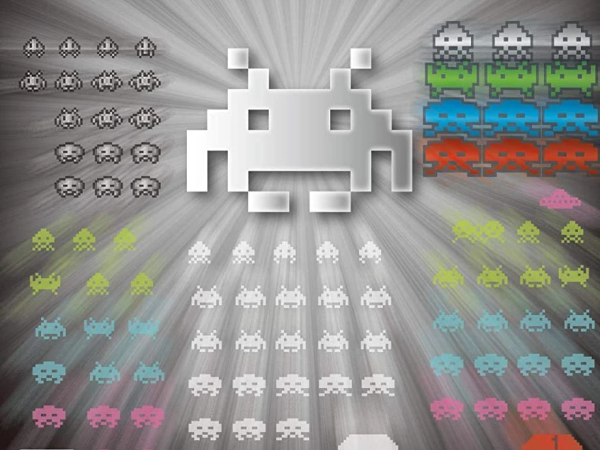 space invaders wallpaper android