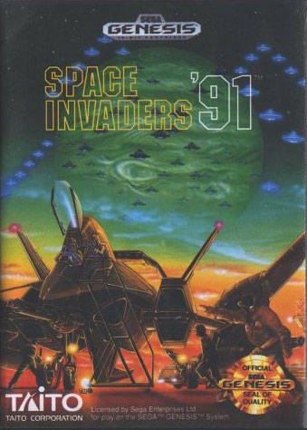 Space invaders 91 sales sega genesis