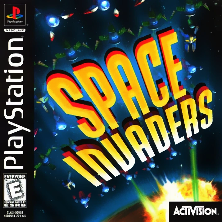 space invaders playstation 2