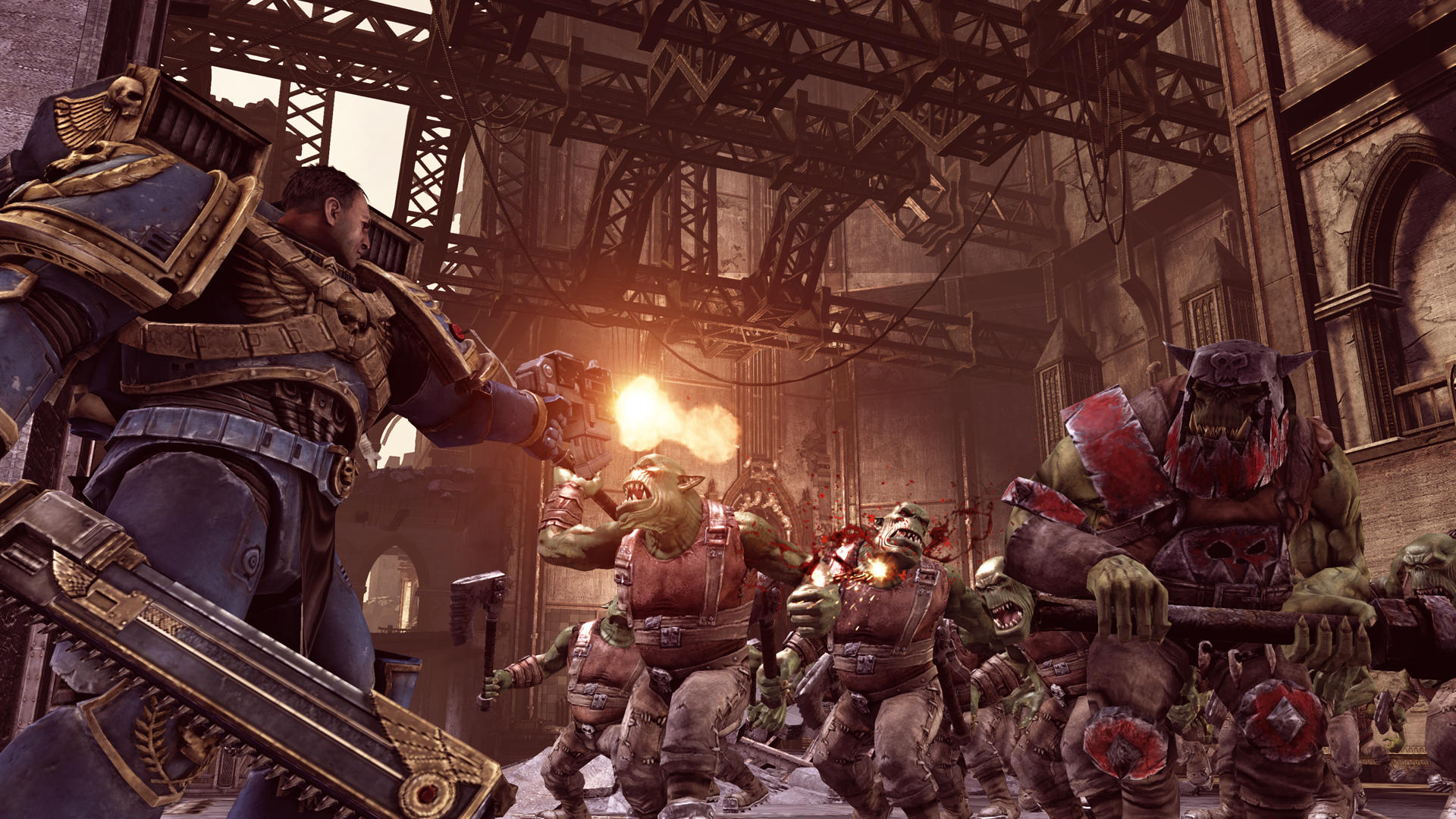 orks vs space marines orks vs space marines