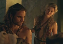 Attempting to become Gannicus' "comfort" girl.