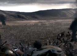 A seen from  showing of of the battles in the war.