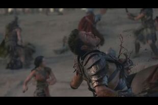 Agron wounded