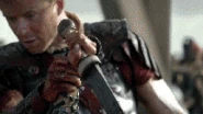 Caesar with the sword.