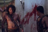 Timocles with  during the massacre.