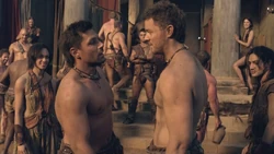 Agron und Crixus
