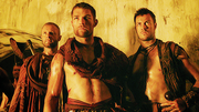 Donar with spartacus and agron