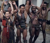 Kraynos amongst other rebels in Sinuessa.