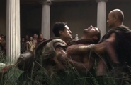 Crixus in mouring