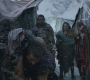 Litaviccus witnessing  and  fighting.