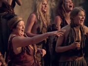 Camila enjoys a moment in the temple.