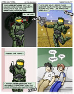 A comic of Master Chief summited to us.