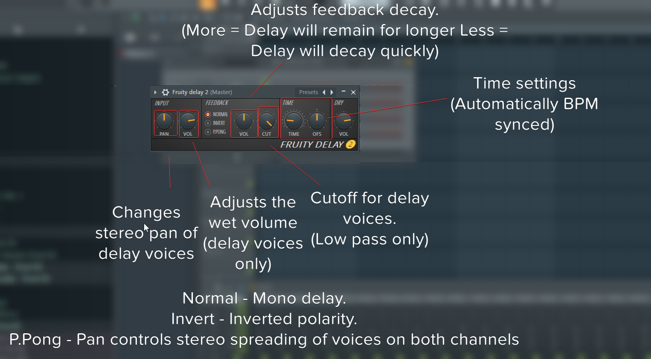 Fruity Delay 2 - Effect Plugin