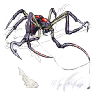 Fishing spider, Speculative Evolution Wiki