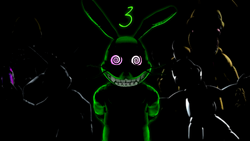 five night's at freddys Glitchtrap, Stable Diffusion