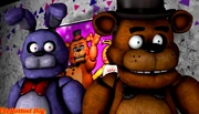 Freddy and Bonnie is stunned from Music Man's creepy, while Freddy is says "Just Ignore Him." In Easter Special.
