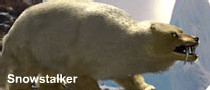 Snowstalker, a large saber-toothed wolverine that hunts shagrats