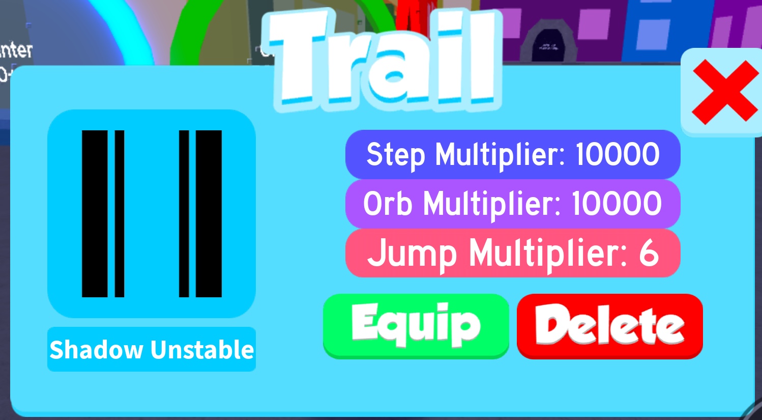 Shadow Unstable Trail Speed City Wiki Fandom - shadow unstable trail speed city wiki codes for speed city roblox wiki Shadow Unstable Trail Speed City Wiki Fandom - codes for speed city roblox wiki