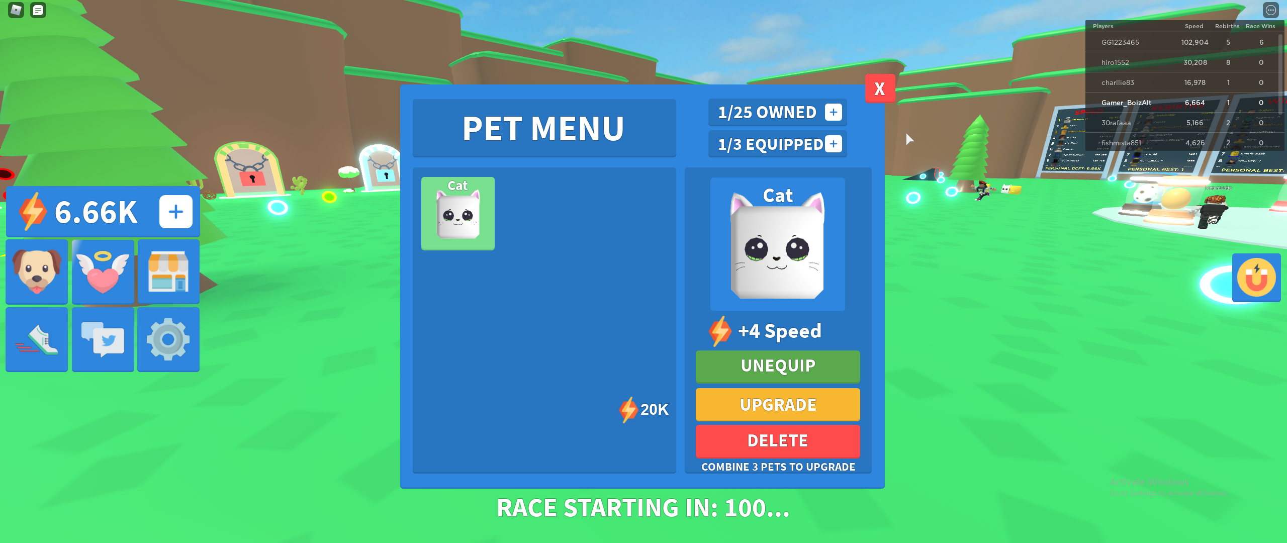 Pets Speed Run Simulator Wiki Fandom - how to increase speed in roblox pet sim