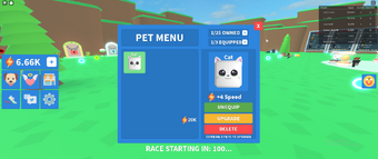 Pets Speed Run Simulator Wiki Fandom - roblox ninja wizard simulator codes wiki how to get robux