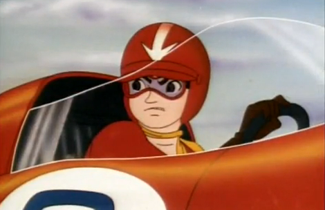 Speed Racer Action Figure ReSaurus Series One Mach Anime Cartoon - Dark  Helmet Collectibles