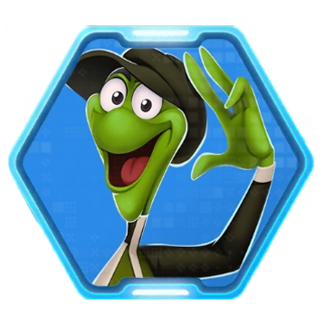 Bill the Lizard as a Crew Member in Disney Speedstorm