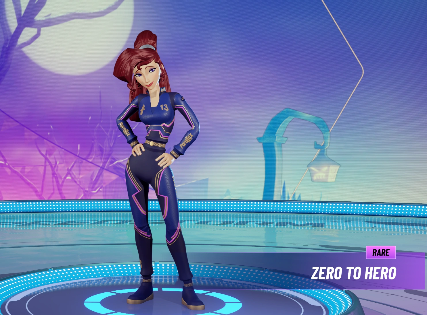 Meg's Racing Suit from Disney Speedstorm