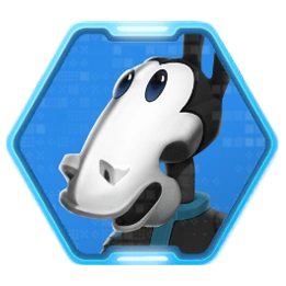 The Reluctant Horse as a Crew Member in Disney Speedstorm