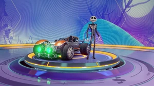 "Jack Skellington in Disney Speedstorm"