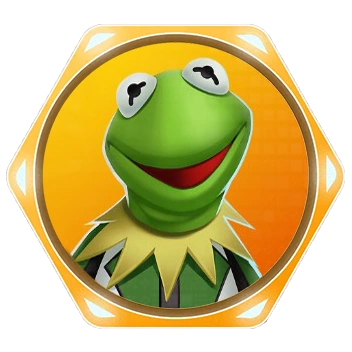 Kermit the Frog as a Crew Member in Disney Speedstorm